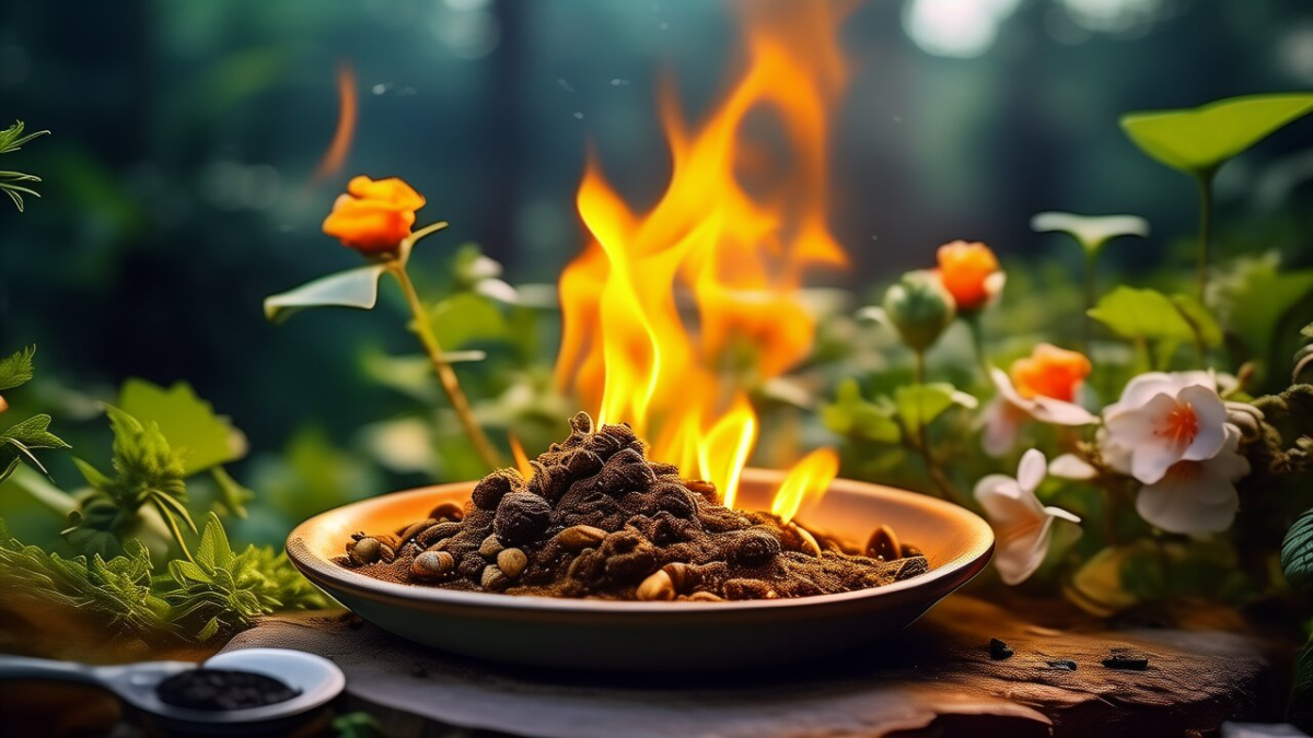 晨雾轻拢,药香引路:燃一支中草药的宁静序章